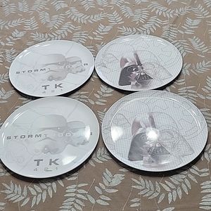 Zak Designs Star Wars Storm Trooper TK 421 & Darth Vader  Stormtrooper Melamine